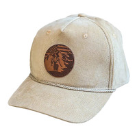 Corduroy Deer Americana Patch Cream front