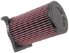 K&N Engineering Yamaha YFM700 Grizzly 708CC Replacement Drop-In Air Filter (Part YA-7016)