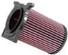 K&N Engineering Yamaha YFM700 Grizzly 708CC Replacement Drop-In Air Filter (Part YA-7016)