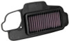 K&N Engineering HA-1219 High-Flow Replacement Air Filter for Honda Monkey (2019-2024)