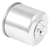 K&N Engineering Part KN-204C Chrome Canister Oil Filter for Yamaha and More