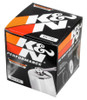 K&N Engineering KN-172C Powersports Chrome Canister Oil Filter for Harley Davidson 1982-1985 Models
