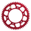 ProTaper Sprocket Red 48 Tooth for Husqvarna, KTM, Gas Gas – Race Spec (RS) Rear Sprocket with Angled Mud Groove