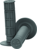 ProTaper Race Cut 1/2 Waffle Grips - Grey for Motocross and Supercross