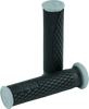 ProTaper Full Diamond Dual Density ATV Grips - Black and Gray for Powersports
