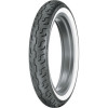 Dunlop D401 Front Tire - 100/90-19 M/C 57H TL Wide Whitewall for Harley-Davidson Cruiser Bikes
