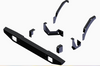 KFI Polaris Xpedition ADV/ 5/ XP Rear Bumper - Powder-Coated Black with Cut-Outs for 3-inch LED Lights