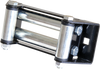 KFI Wide Roller Fairlead UTV-RF for Powersports Vehicles with Zinc Plated Rollers and Powder Coated Finish