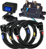 KFI Winch Wiring Kit with Handlebar Mini-Rocker Switch and Heavy Duty Contactor