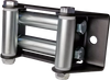 KFI ATV Roller Fairlead Part Number ATV-RF - Durable Black Powder-Coated Design with Zinc Plated Rollers