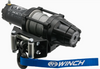 KFI Assault Series Winch 2500 lbs. with Steel Cable and Mechanical Braking System
