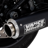 Vance & Hines 46746 Narrow Tire Softail Supersport Slip-On Exhaust for Harley Softail - Black Finish