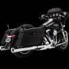 Vance & Hines HD Dresser 95-16 Eliminator 400 S Slip-On Exhaust for Harley-Davidson Touring Models