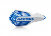 Acerbis X-Force Handguard White/Blue - Versatile Protection for Powersports