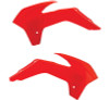 Acerbis 13-17 KTM SX85 Radiator Shrouds Flo-Orange