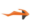 Acerbis KTM SX85 / GasGas MC85 Radiator Shroud - 16 Orange/Black, Part Number 2685965225