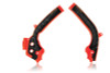 Acerbis KTM 125-450 SX/SX-F/XC-F/XC/XC-W/EXC-F Frame Guard with Grip - Orange/Black