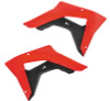 Acerbis Radiator Shroud for Honda CRF250RX, CRF450L, CRF450RX, and CRF450X – Red and Black