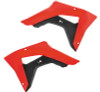 Acerbis Radiator Shroud for Honda CRF250RX, CRF450L, CRF450RX, and CRF450X – Red and Black