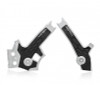 Acerbis 96+ Suzuki DR650 Frame Guards X-Grip Gray/Black