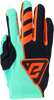 Answer Aerlite Nitro Gloves Black, Astana, and Hyper Orange - XS