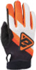 Answer Peak Flo Youth Gloves Black/Hyper Orange/White - Size XS