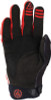 Answer Peak Flo Youth Gloves Black/Red/White - Size XS