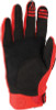 Answer Peak Gloves Black/Red - XL for Powersports Protection