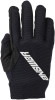 Answer Aerlite Gloves Black/White - Large | Lightweight Powersports Glove for Superior Comfort and Mobility