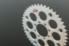 Renthal Barnes Style Rear Sprocket Grooved Silver - 520-43P Teeth for Powersports