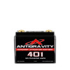 Antigravity Batteries AG-801 small case 12-volt 8-cell lightweight lithium motorcycle battery with brass terminals