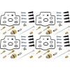 All Balls Racing Carburetor Rebuild Kit for Kawasaki ZX900 Ninja ZX9R (98-99) - Part #26-1697