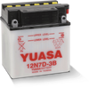 Yuasa 12N7D-3B Conventional 12-Volt Powersports Battery with Improved Cranking Power