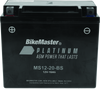 BikeMaster MS12-20-BS AGM Battery for Powersports Vehicles