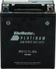 BikeMaster AGM Battery MS12-7L-BS for Powersports Vehicles with Extended Performance and Maintenance-Free Design
