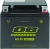 QuadBoss Maintenance-Free AGM Battery QBX5L-FA for Honda ATV and UTV Models