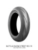 Bridgestone Battlax Racing Street RS12R Rear Tire 200/55ZR17M/C 78W for Powersports Vehicles