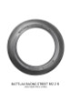 Bridgestone Battlax Racing Street RS12R Rear Tire 200/55ZR17M/C 78W for Powersports Vehicles