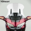 National Cycle V Stream Wave Mid-Style Windshield for Honda GL1800 Goldwing - Clear