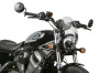 National Cycle Deflector Screen with Handlebar 7/8 and 1 inch U-Clamp - Clear