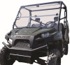 QuadBoss Folding Windshield for 2013 Polaris Ranger 800 Crew – Durable Polycarbonate Construction with Toolless Installation