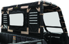 QuadBoss 15-19 Polaris Ranger 1000 Diesel Soft Rear Window - Durable Polycarbonate Construction