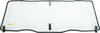QuadBoss 15-18 Polaris Ranger 1000 Diesel Rear Panel Windows – Durable Polycarbonate Protection