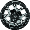 QuadBoss Barbwire 15x7 - 4+3 - 4/156 Machined Alloy Wheel