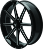 QuadBoss Slicer 24x7 Off-Road Wheel with Limited Edition QuadBoss Bull Logo Center Caps