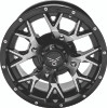 QuadBoss Barbwire 14x7 Aluminum Wheel for Powersports Vehicles – Part Number 608574