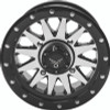 QuadBoss Wagon 14x7 4+3 4/156 Black Machined Wheel – Lightweight Aluminum Performance Rim