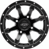 QuadBoss Grinder 14x7 Off-Road Wheel for Powersports Vehicles - 4/137 Bolt Pattern, 5+2 Offset