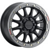 Raceline A14BG Alpha 15x10 inch Beadlock Wheel with 4x156 Bolt Pattern and 10mm Offset