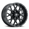 ITP Hurricane 16x7 Powersports Wheel - Matte Black, Part #1621966017B